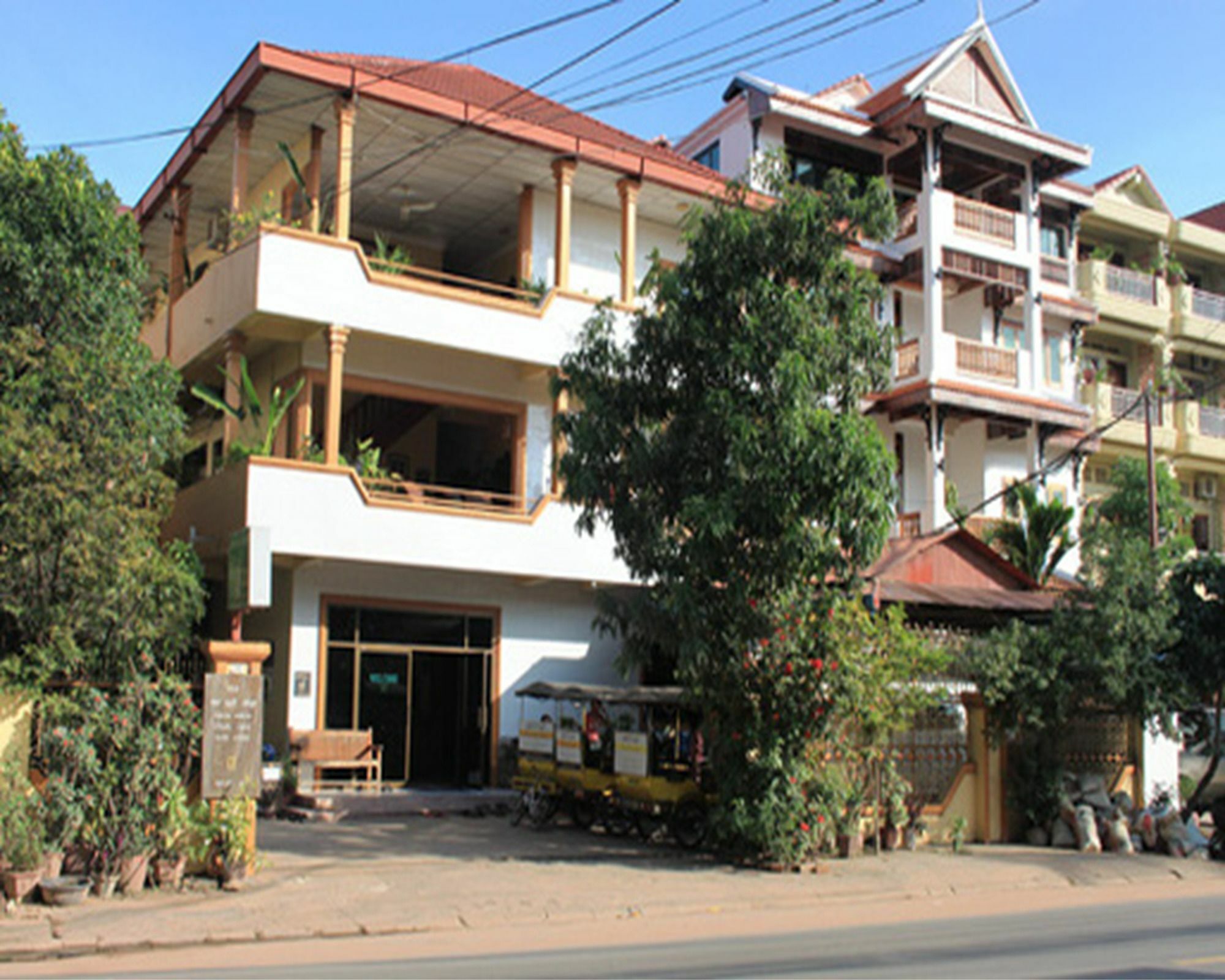 เซเว่นแคนเดิ้ลเกสท์เฮาส์ Hotel เสียมราฐ ภายนอก รูปภาพ